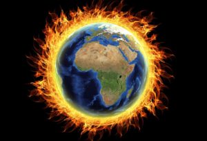 Heating of Earth Atmosphere due to Global warming