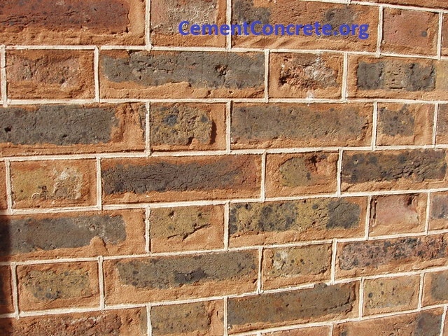 Lime used for  brick joint and pointing